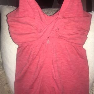 Athleta seamless twist top size M